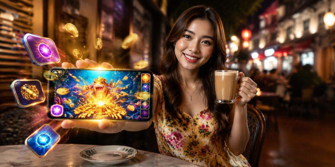 Permainan memancing menyeronokkan di platform ini